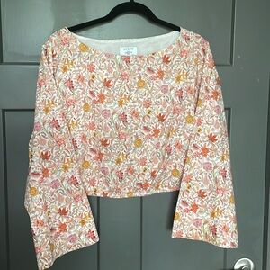 J. Crew | Liberty Bell Sleeve Top